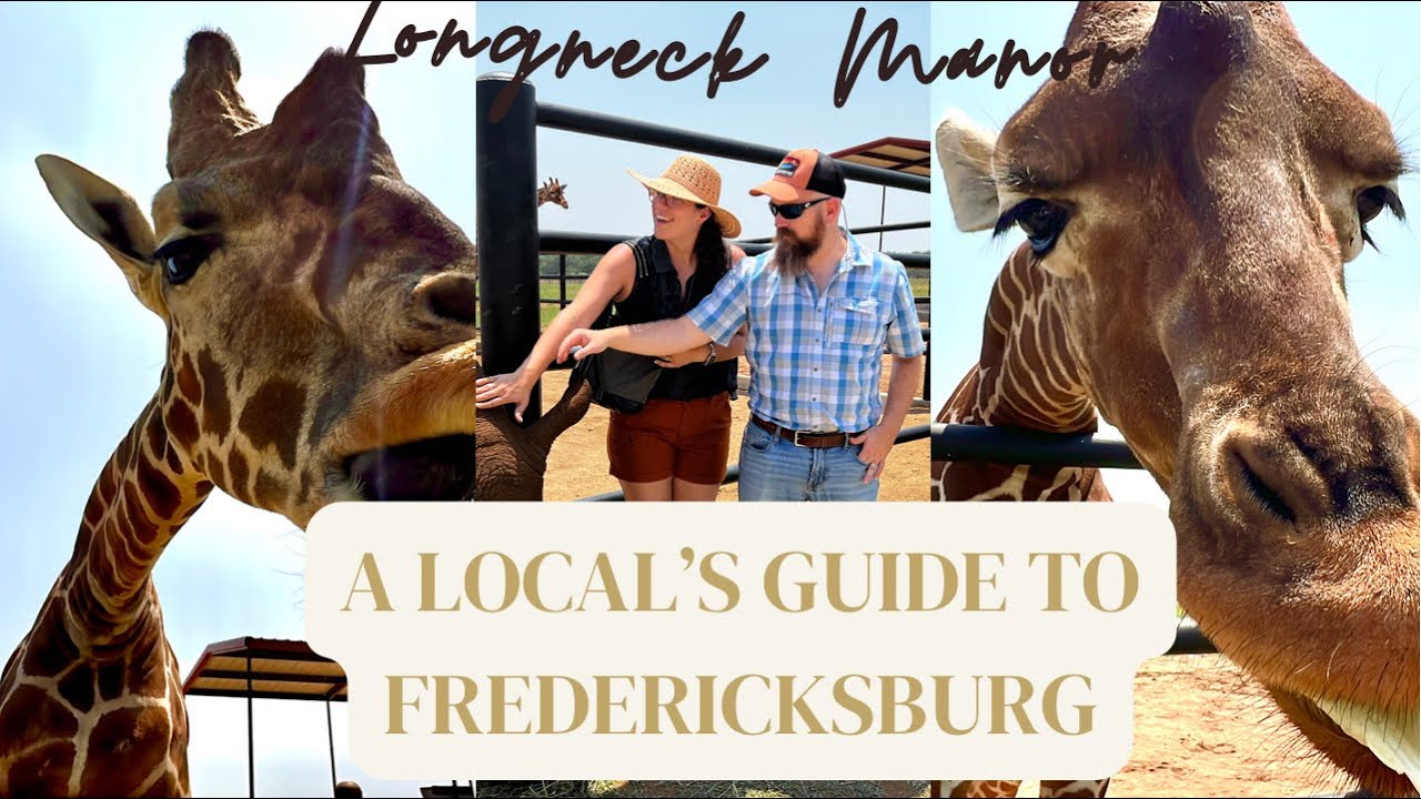 Africa in Fredericksburg, TX! | Longneck Manor | We Fed Giraffes and White Rhinos!