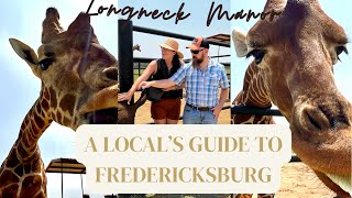 Africa in Fredericksburg, TX! | Longneck Manor | We Fed Giraffes and White Rhinos!