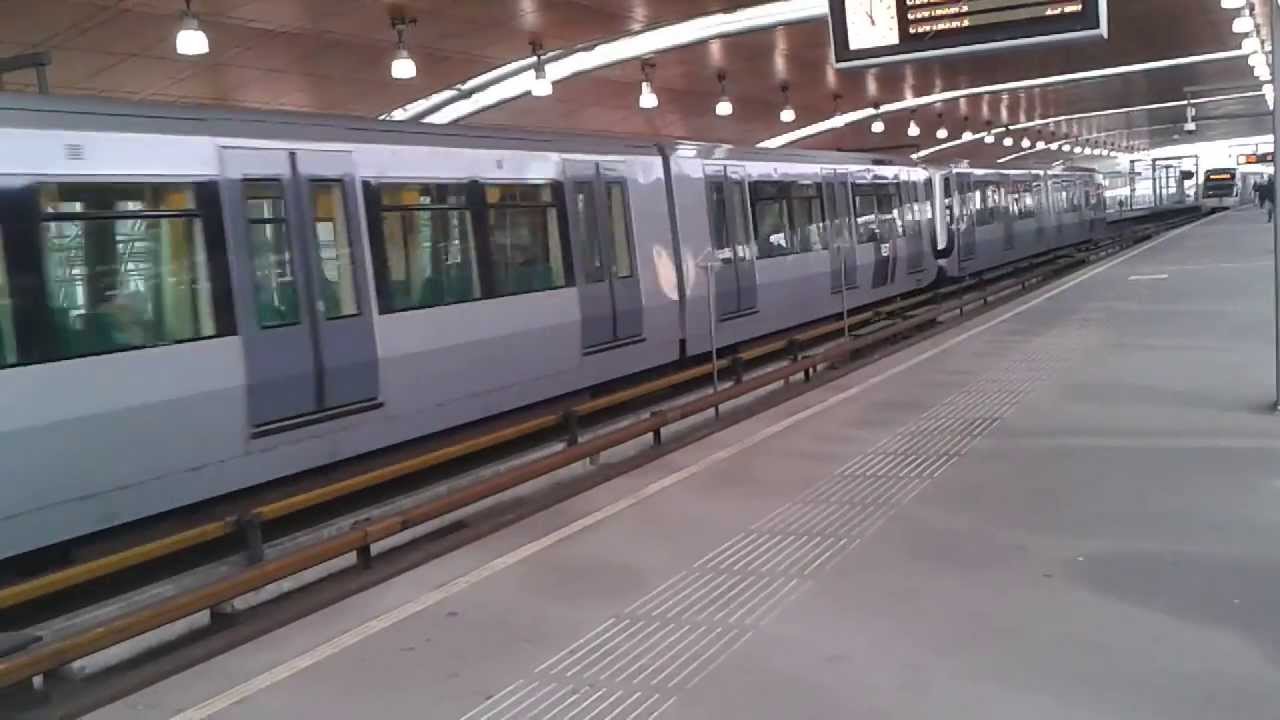 RET Metro 3*Type B (5350 en 5301 na Mid-Life revisie) op Lijn C - Vertrek Schiedam Centrum