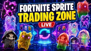 🔴 LIVE! - SPRITE TRADING STREAM in FORTNITE!