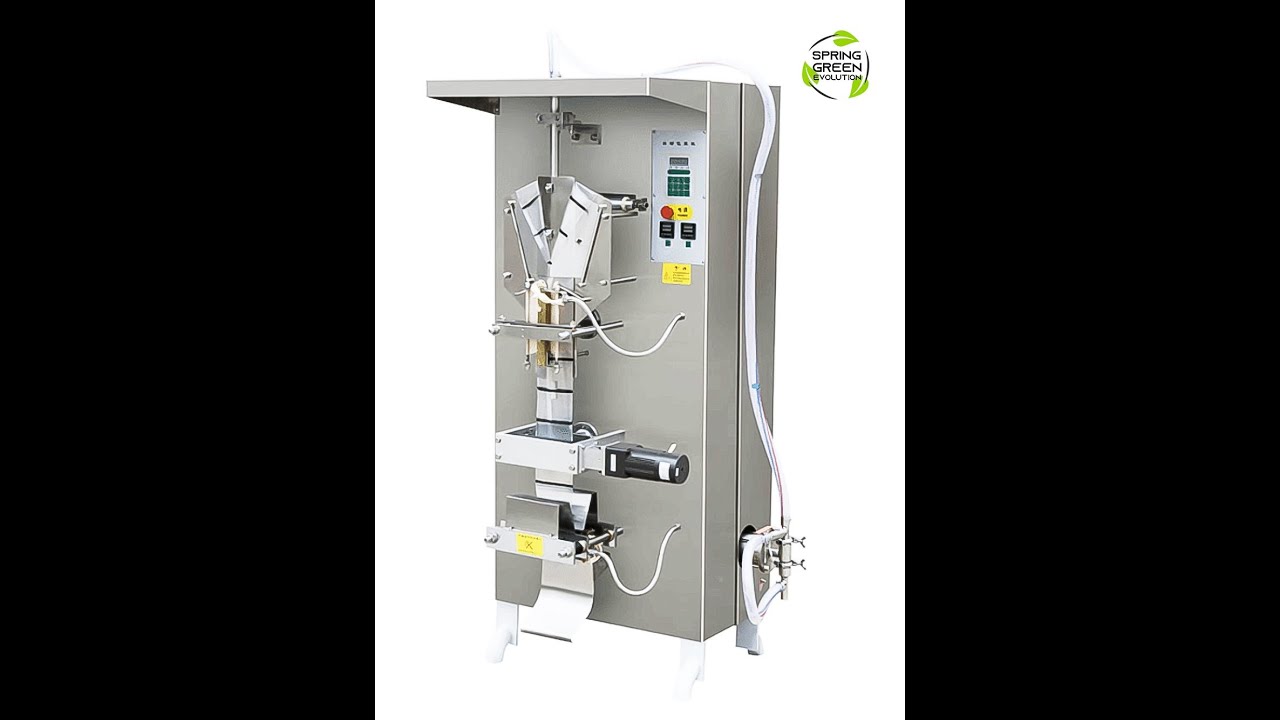 Automatic Liquid Packing Machine - YouTube