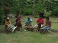 Tahitian drummers from huahine