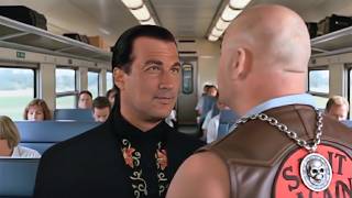 He tried to humiliate Steven Seagal on a train… not knowing Steven doesn’t play games.