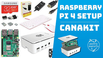 Raspberry Pi 4 Setup - Canakit