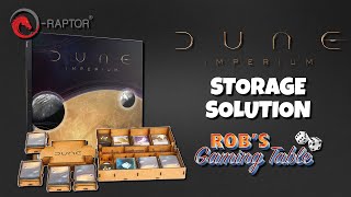 Dune Imperium Storage Solution (e-Raptor Insert)