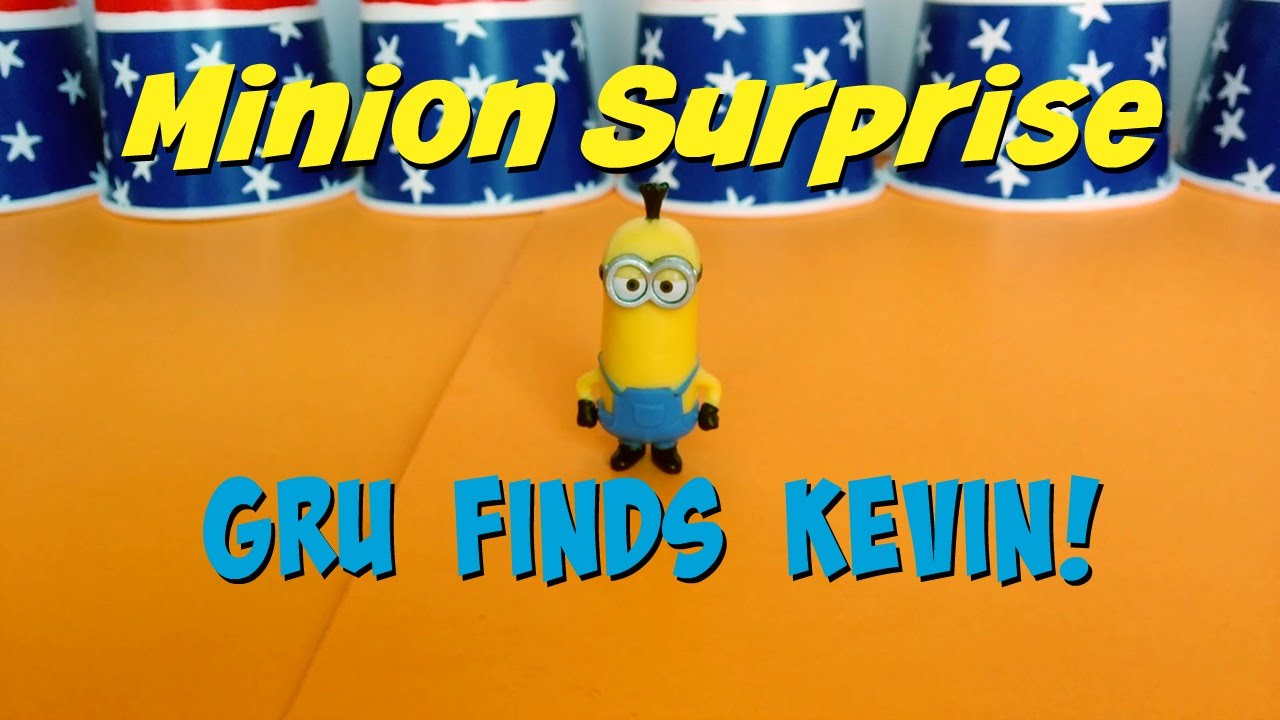 MINIONS Surprise Blind Bag Opening Unboxing! GRU finds Kevin!