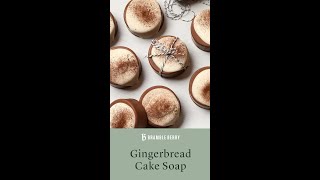 Making Gingerbread Cake Soap | Bramble Berry #shorts