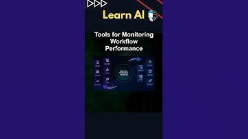 Tools for Monitoring Workflow Performance #ai #artificialintelligence #machinelearning #aiagent