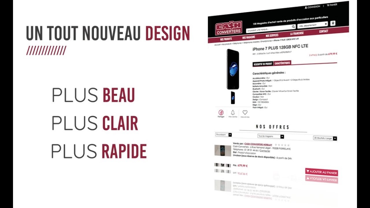 Teaser Nouveau site Cash Converters YouTube