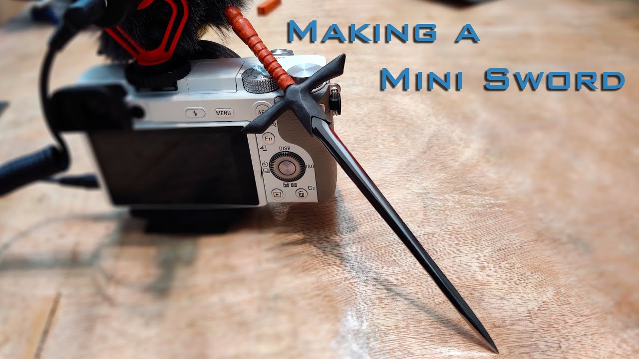 Making a Mini Sword from High Speed Steel