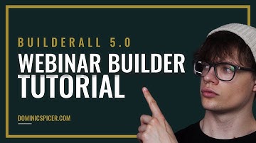 Builderall 5.0 - Webinar Builder Tutorial