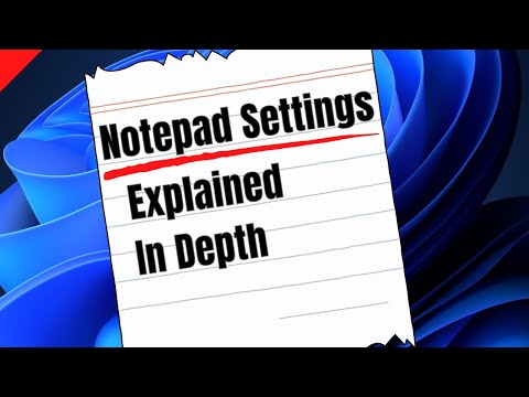 Windows 11 Notepad