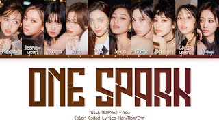 (karaoke ver) TWICE: You as a member - One Spark (트와이스  - 10 members ver.)