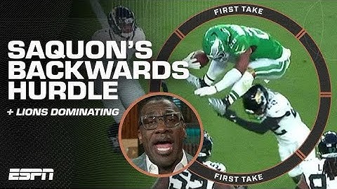 FIRST TAKE| “ Saquon Barkley is a terror to opposing defenses” | Stephen.A and Shannon Sharpe