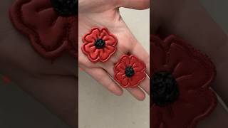 Polymer Clay Poppy Making | ANZAC day earrings | tutorial | craft