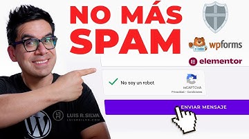 🛡Cómo Evitar SPAM en los formularios de tu web WordPress 🔒 WPForms y Elementor Pro ✅ No Plugin