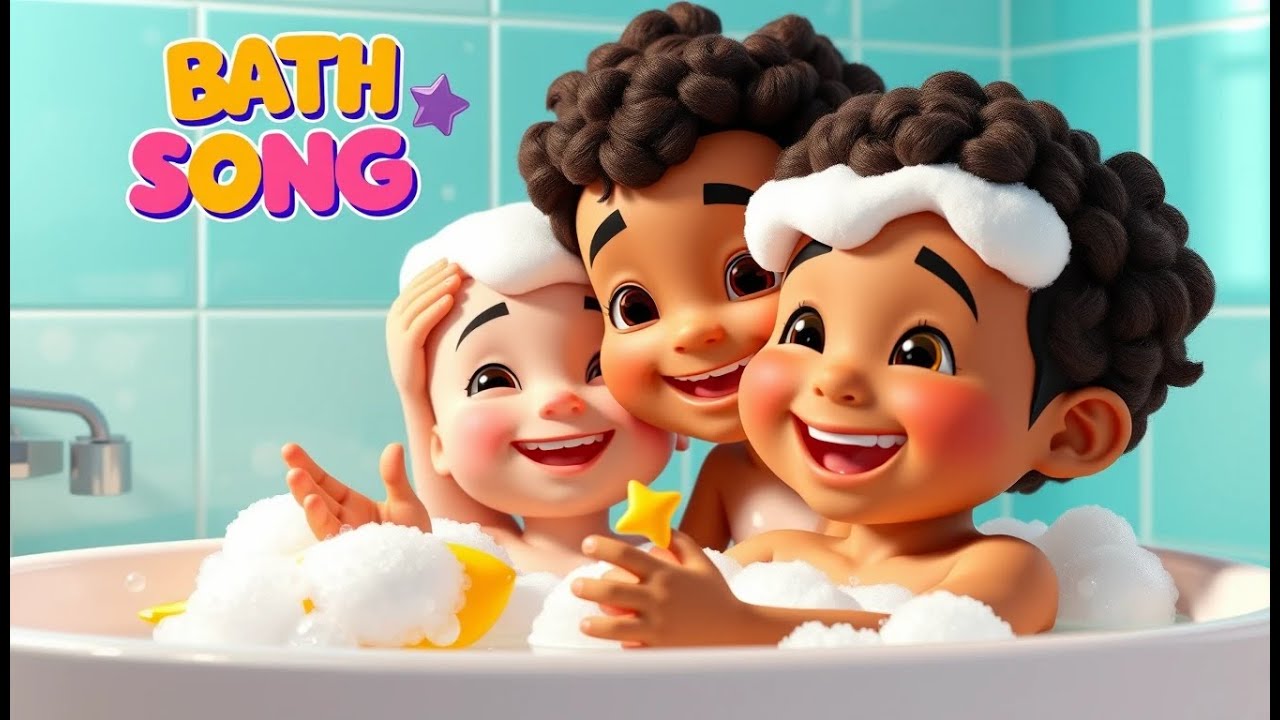 Bath Time Adventures! | Fun & Educational Bath Song for Toddlers​