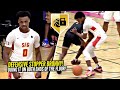 Bronny James Puts The CLAMPS ON & TURNS UP On BOTH ENDS Of The Floor at EYBL!! SFG vs Indy Heat!