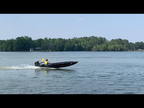 Rototiller Drag Racing Tiller handle drag boat racing | Landon Eaddy 1st place | - YouTube