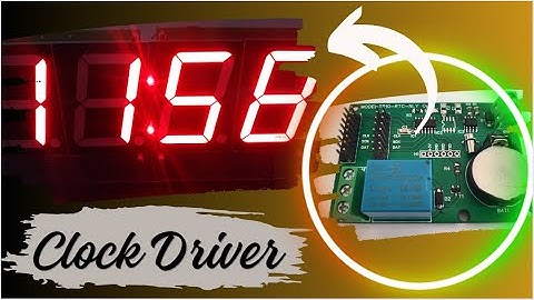 How to Make Big Size Digital Clock Using 4 Inch 7 Segment Display | DIY Digital Clock with RTC
