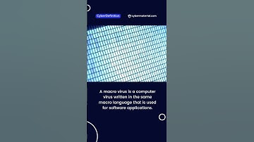 What is a Macro Virus?