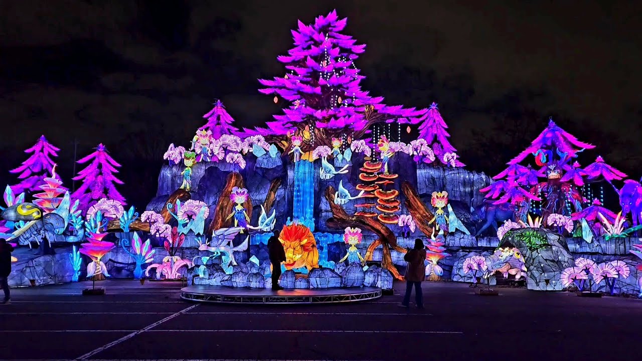 Tianyu Lights festival in city field nyc KefamC