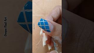🔹️Easy striping tape nailart design for Beginners #nailart #simplenails #shorts @Deepanailart