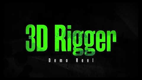 3D RIGGER Demo Reel Andrés Alejandro Revilla Pérez 2023