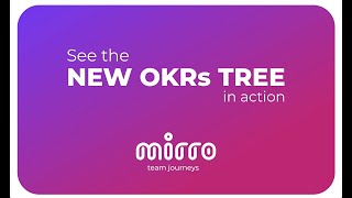 New OKR tree interface