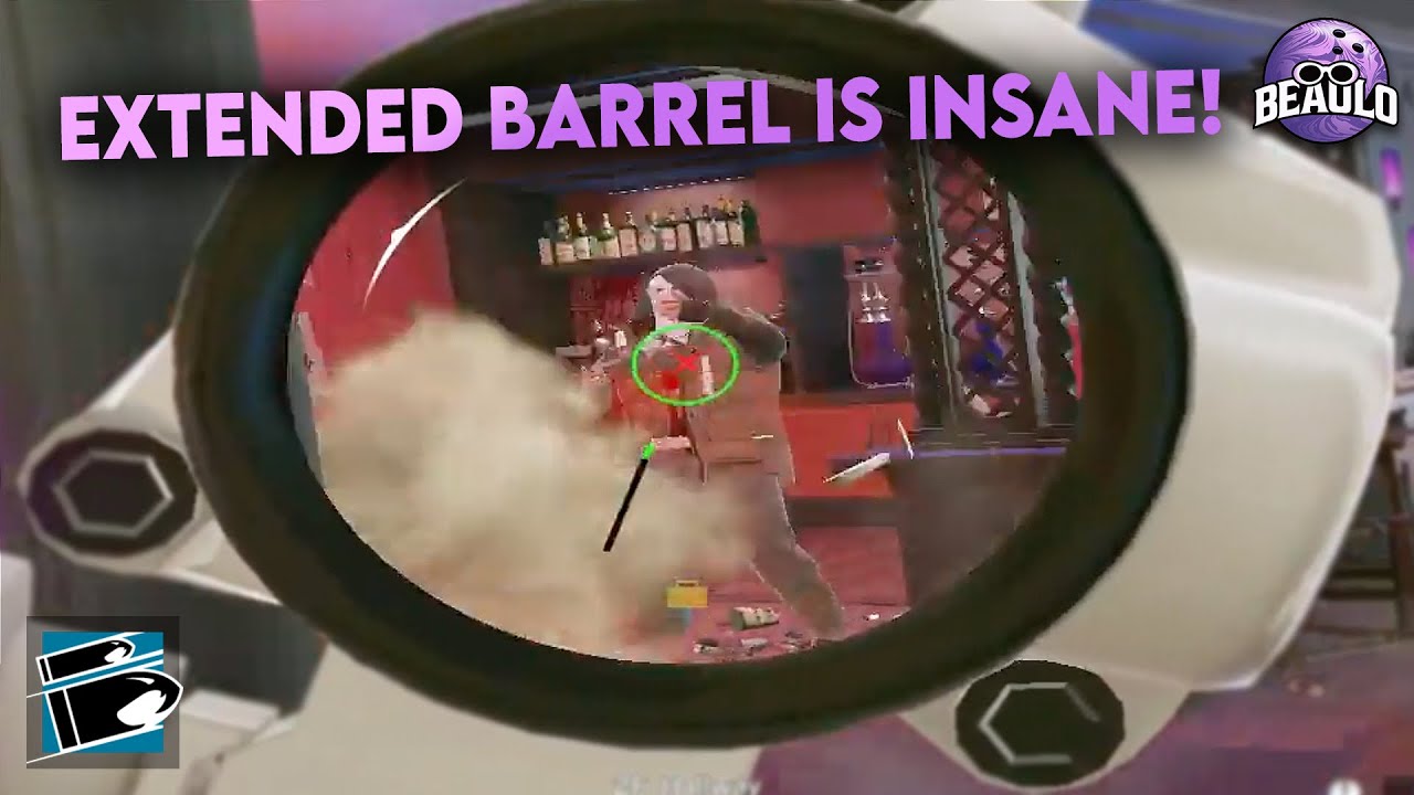EXTENDED BARREL ON BUCK IS INSANE NOW 😳 - Rainbow Six Siege
