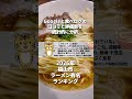 【2026福山市ラーメンランキング】AIに相談してランキングを出してみました