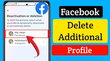 How to Delete an Additional Facebook Profile 2024 | Facebook Create Another Profile Remove
