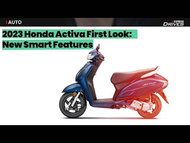 2023 Honda Activa First Look: New Smart Features 