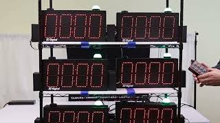 Individual Factory Process Timers Wwireless Control Led Andon Light Indicators - Dc-60T-Dn-Bcd-W