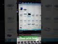 Canon g 3010 clean print head with arabic demo and English windows