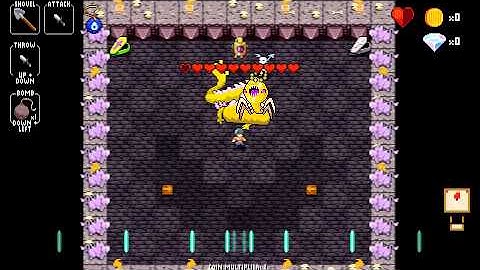 Crypt of the Necrodancer - Lute Dragon Quick Kill