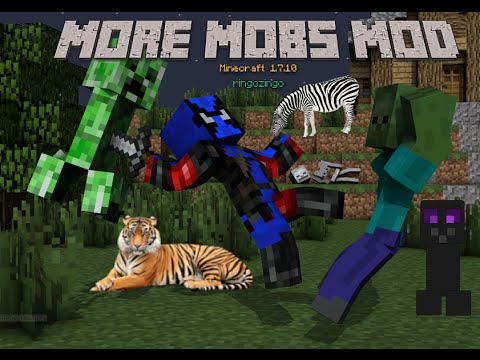 more mobs mod-minecraft 1.7.10 - YouTube