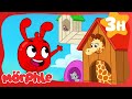 Morphle Builds a House for the Giraffe 🦒 | Morphle's Family | My Magic Pet Morphle | Kids Cartoons