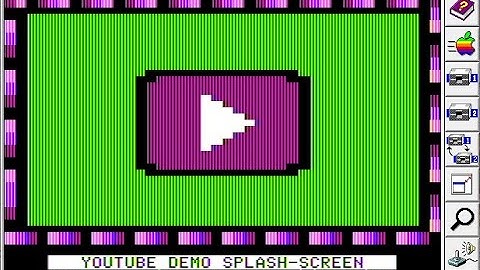 Updating a LoRes Splash Screen on the Apple IIe using 6502 assembly