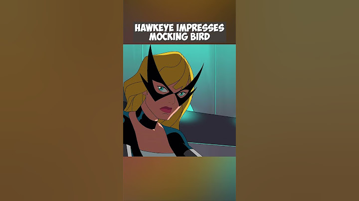 Hawkeye Impresses Mocking Bird 😮