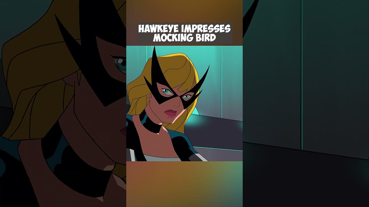 Hawkeye Impresses Mocking Bird 😮