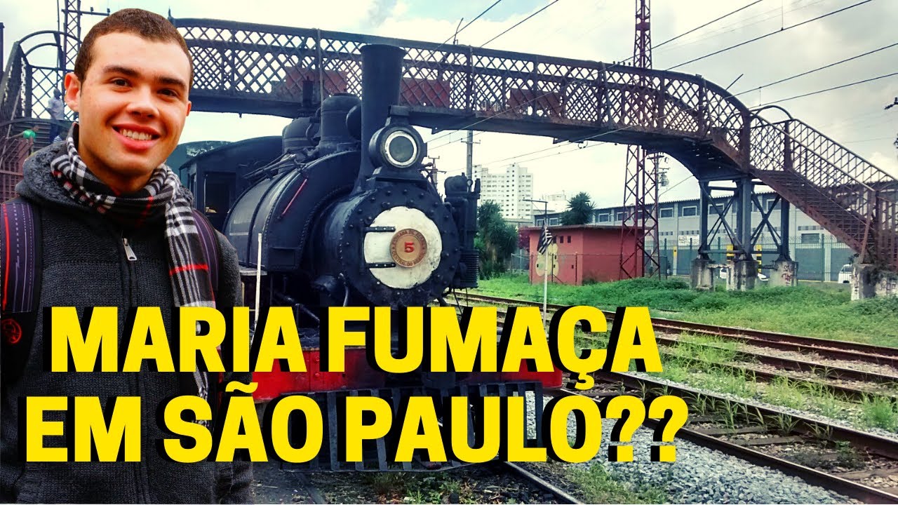 🚂 Maria Fumaça em São Paulo no @Museu da Imigração , Mooca. #trem #ma