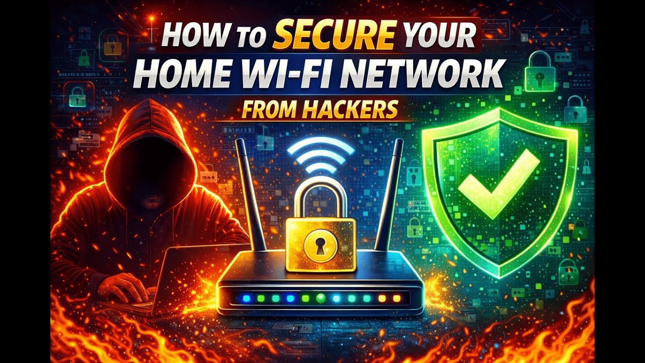How to Secure Your Home Wi-Fi Network from Hackers - YouTube