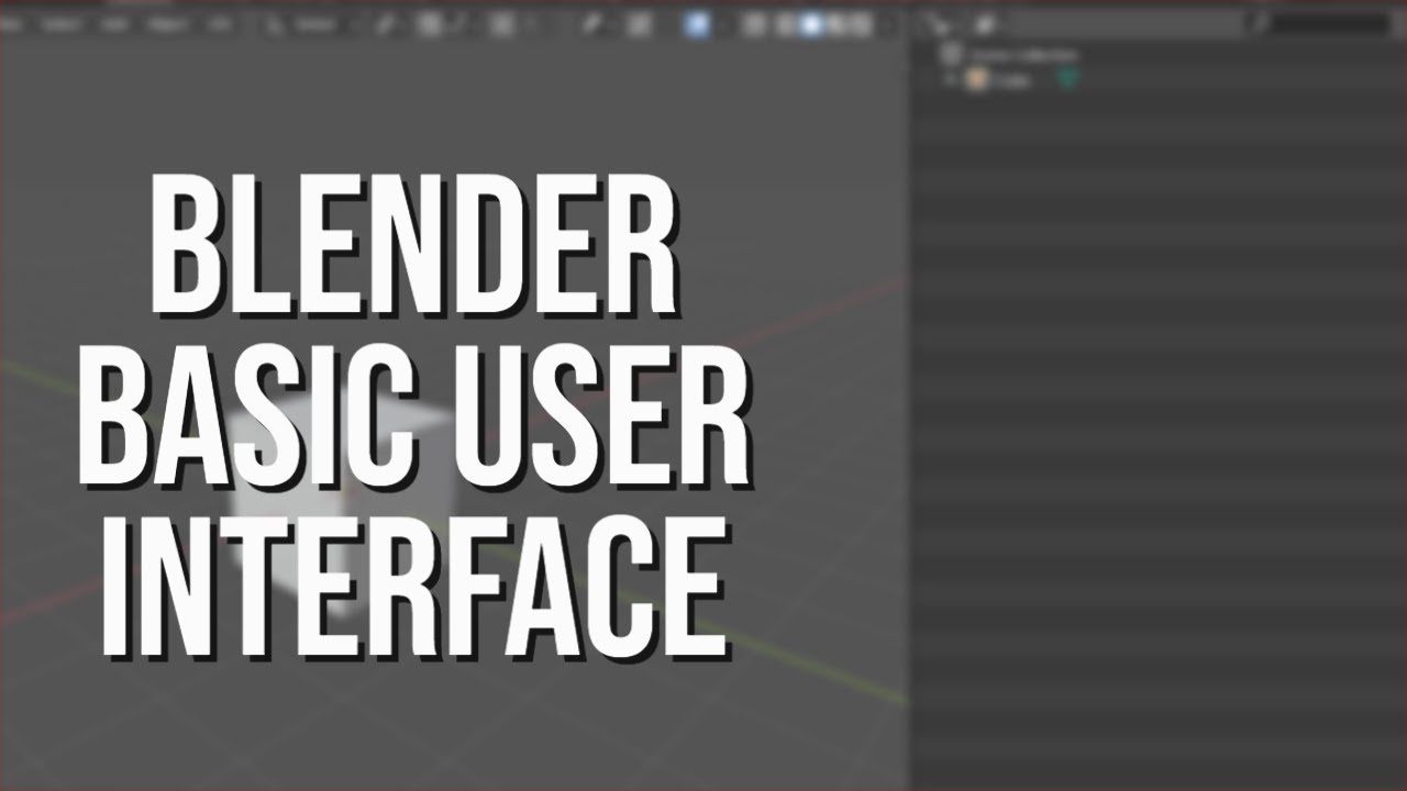 BASIC UI TIP EVERYONE SHOULD KNOW - BLENDER QUICK TIPS - YouTube