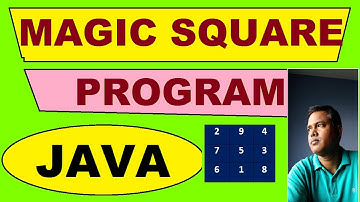 Program to generate magic matrix By Sanjay Sir | How to write magic square program in java
