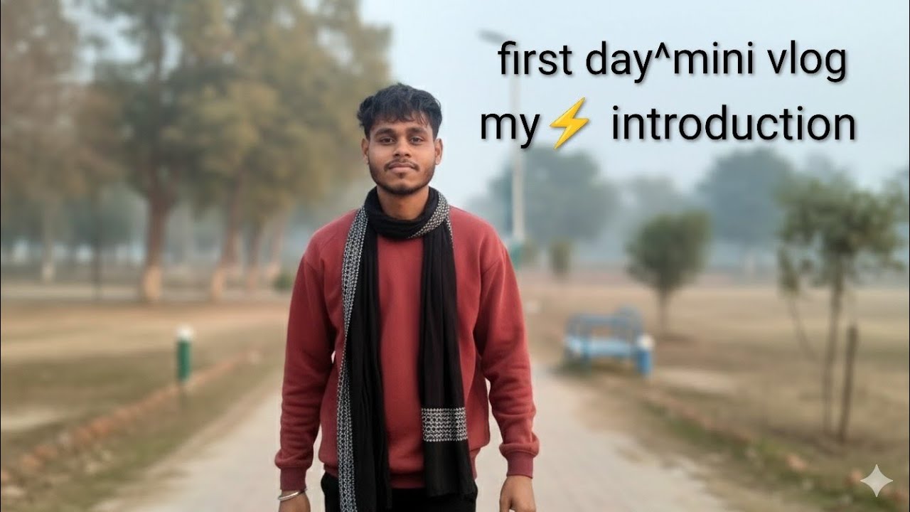 First day mini vlog...introduction #viralvideo #vlog #firstvlog # ...