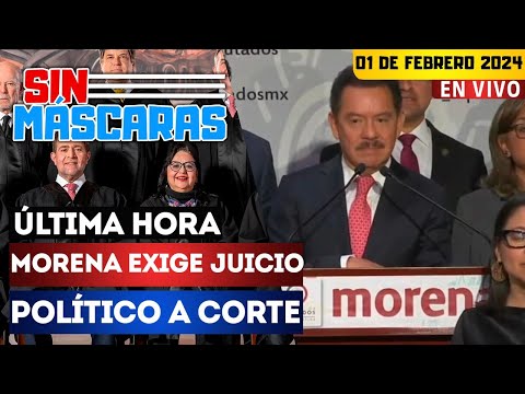 #SinMáscaras | OFICIAL:  Diputados de Morena DEMANDAN A MINISTRO por dar reversa a REFORMA ELECTRICA