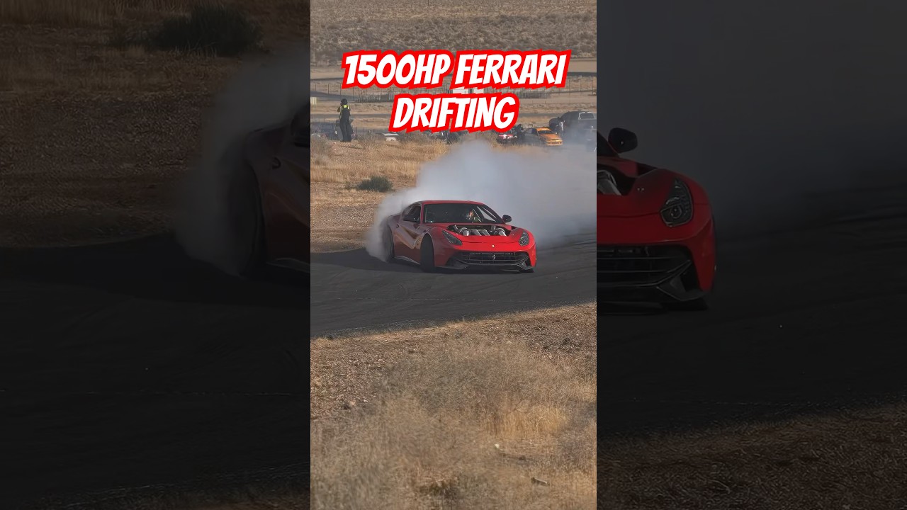 DDE FERRARI F12 DRIFTING! 