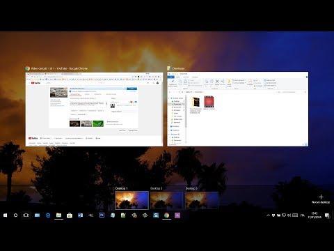 Video: Passaggio Da Un Desktop Windows 10 A Un Altro: Come Organizzare Uno Spazio Di Lavoro Virtuale