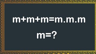 olympiad question for class 8 l A Beautiful Trick l olympiad mathematics